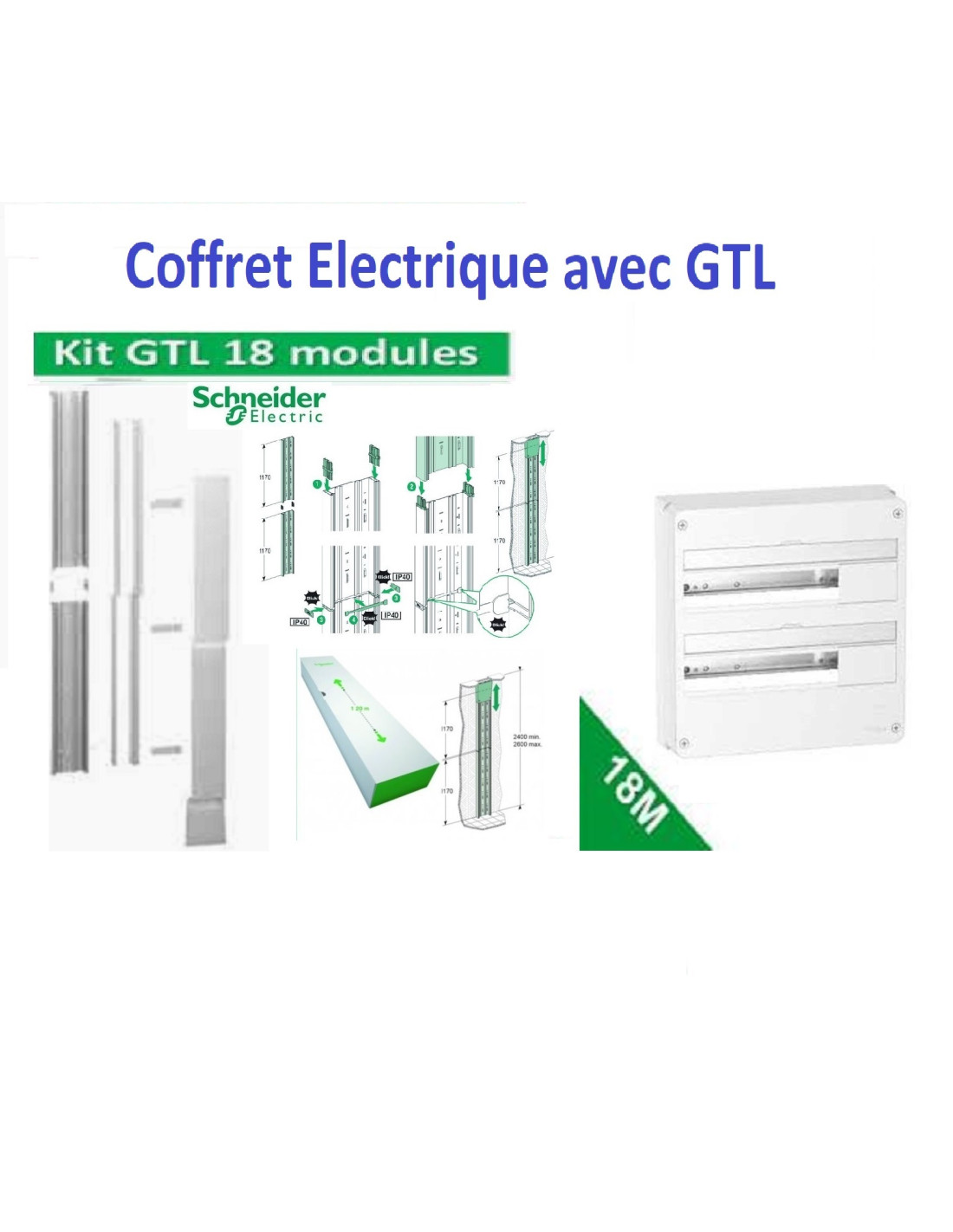 Coffret Lectrique Modules Rang Es De Modules Schneider