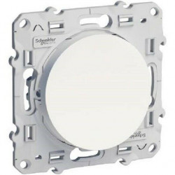 Lot de 5 Interrupteurs va et vient 10A Odace blanc  Schneider S520204