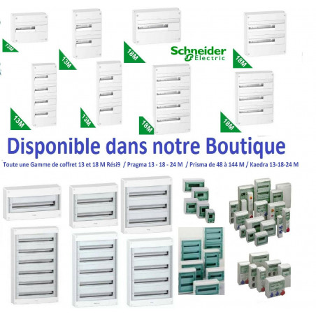 Bouton poussoir 10A Odace blanc  Schneider S520206