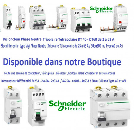 Bouton poussoir 10A Odace blanc  Schneider S520206