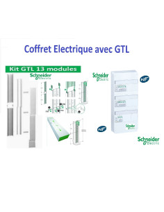 Coffret électrique équipé...